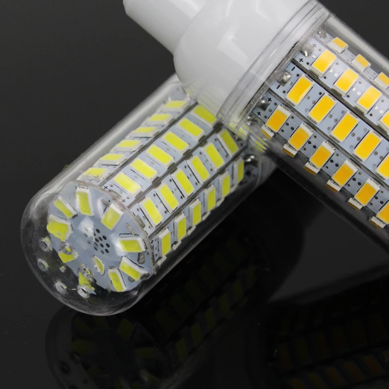 GU10 светодиодный кукурузы лампа лампы SMD5730 7 Вт 12 15 20 25 30 свет 220 V/110 V Высокое