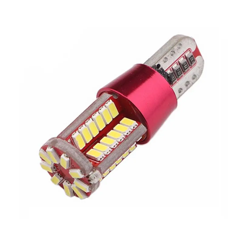 Автомобильная светодиодная лампа BOAOSI 2x T10 w5w 57smd 4014 canbus ширина лампы для Volvo S60L S80L
