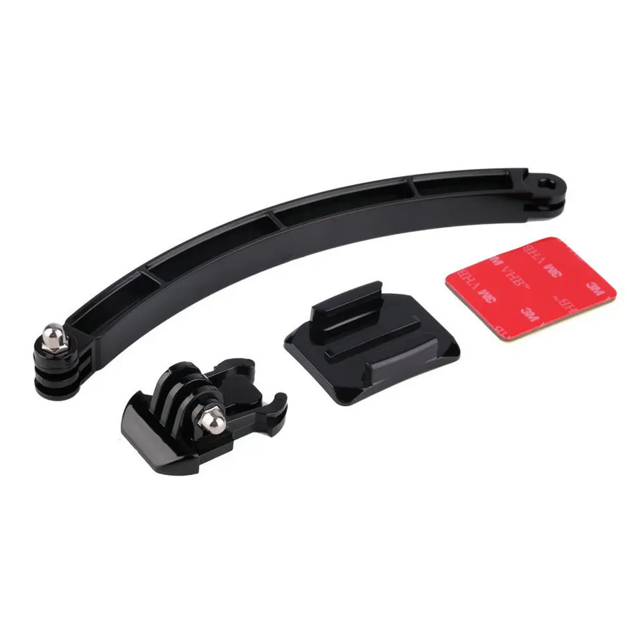 Крепление для мотоциклетного велосипедного шлема удлинитель + пряжка 3M наклейка