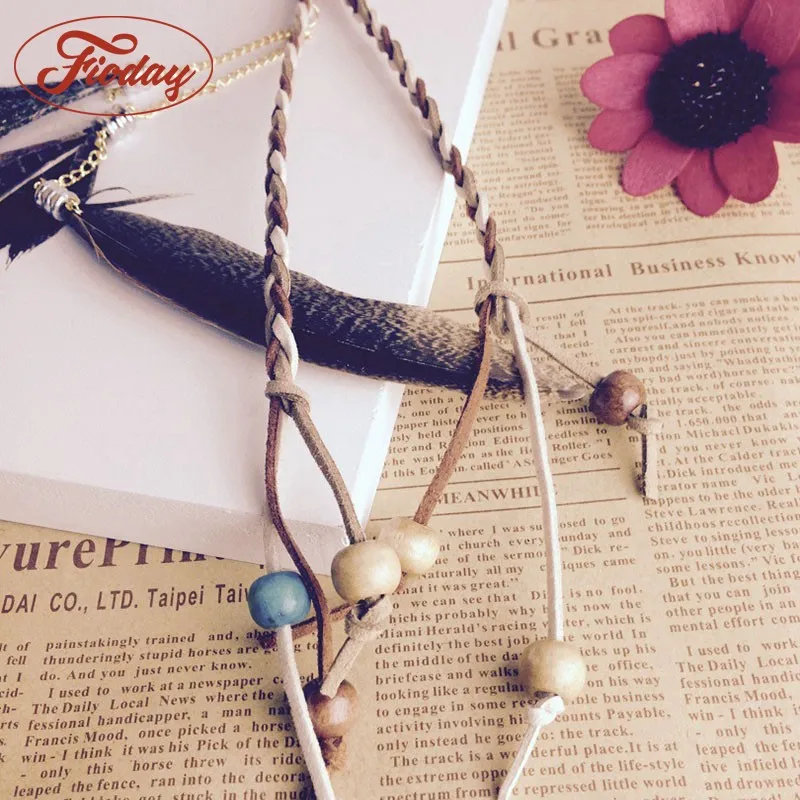 Новая коллекция бохо головная повязка с павлиньими перьями для женщин на фестивальные хиппи аксессуары волос.