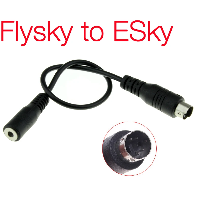 Проводка кабель для тренажера полета штекер передатчика Flysky I6 Esky|simulator cable|flight