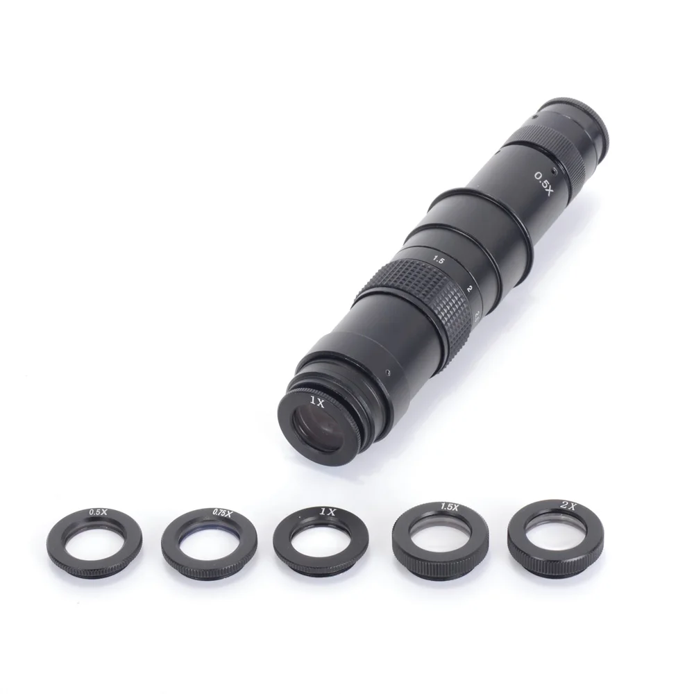 Промышленный объектив объектива камеры микроскопа 1 5x для 180X C mount|objective lens|microscope