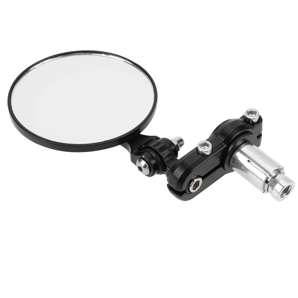 Универсальное зеркало для мотоцикла модифицированное Ретро складное черная