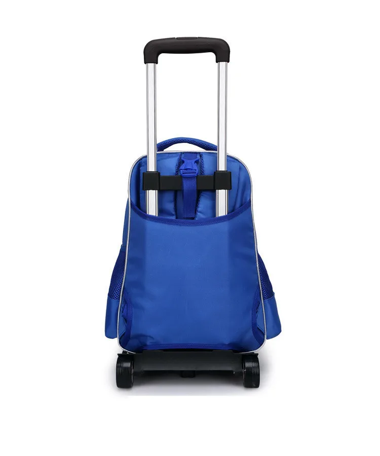 DHL Free Shipping Me Cartoon Backpack On Wheels Boys Blue Minion RemovableTrolley School Bag Kids Book Mochila Infantil | Багаж и сумки
