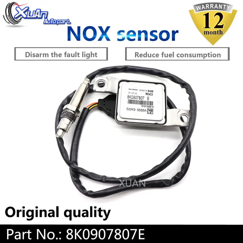 XUAN азотный Датчик NOX оксид ягненка O2 8K0907807E для Audi A4 S4 A5 S5 A6 Volkswagen Passat 2.0L L4 2012 2015 5WK9