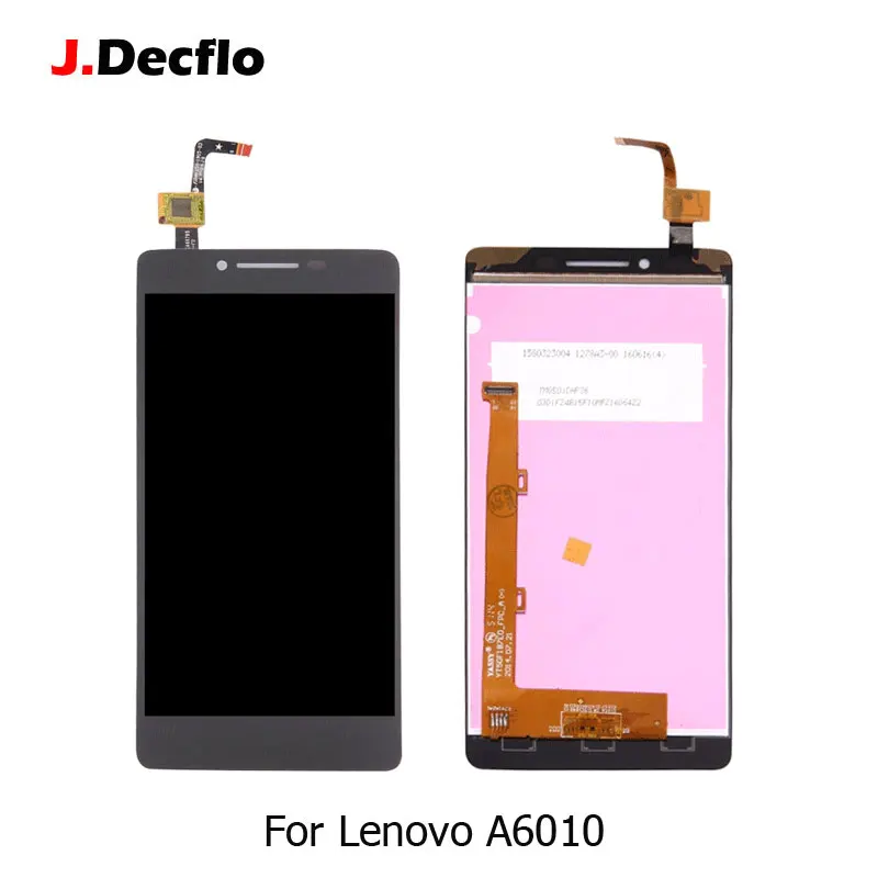 Для lenovo A6010 ЖК дисплей + сенсорный экран без рамки дигитайзер в сборе оригинальные