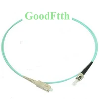 fiber optic patch cords jumpers sc st st sc om3 simplex goodftth 1 15m