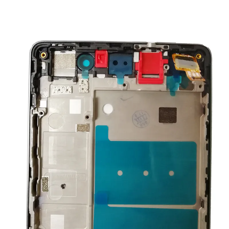 ЖК дисплей и тачскрин с рамкой для Huawei P8 Lite 2015 сменная стеклянная панель