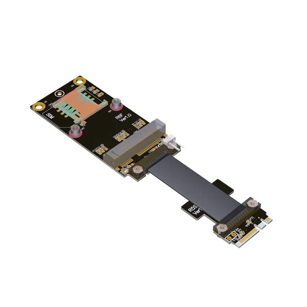 M.2 WiFi A.E ключ для mini pcie mPCIe беспроводной сетевой карты удлинитель адаптер карта Mini