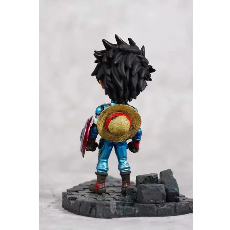 13 cm Captain America Luffy PVC Action Figure T30 | Игрушки и хобби
