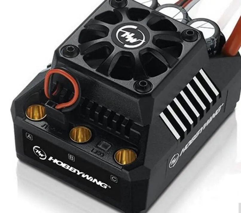 Контроллер скорости Hobbywing EzRun Max6 trax plug Max5 V3 160A 200A водонепроницаемый бесщеточный ESC