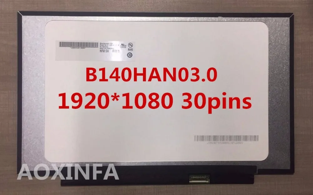 

For Xiaoxin 14 NV140FHM-N62 NV140FHM-N61 NV140FHM-N3B LP140WF7 N140HCA B140HAN03.0
