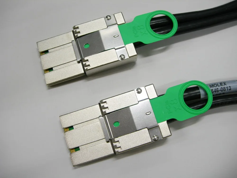 Free Shipping PCI-E x8 to 68Pin - PCIe Cable Assembly 50cm 74546-0813 | Компьютеры и офис