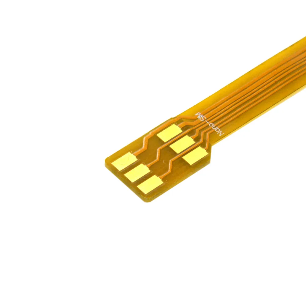 Chenyang Micro SIM-карта нано SIM-комплект удлинитель штекер-гнездо мягкий плоский FPC