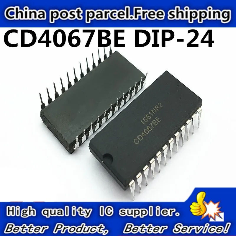 

Бесплатная доставка; Набор из 10 шт./лот CD4067BE CD4067 4067 DIP24