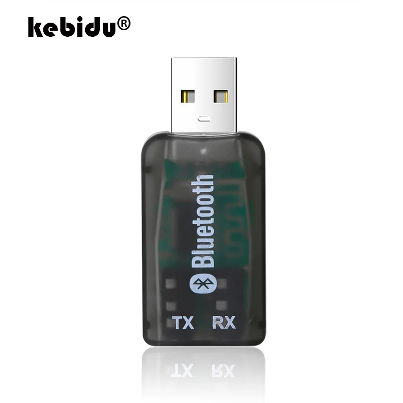Автомобильный Bluetooth приемник передатчик V4.2 Mini 3 5 мм AUX USB аудио адаптер