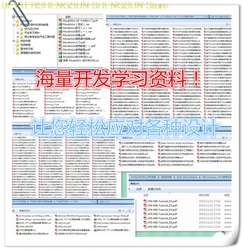 XILINX SPARTAN6 XC6SLX16 Microblaze SDRAM USB2.0 FPGA макетная плата