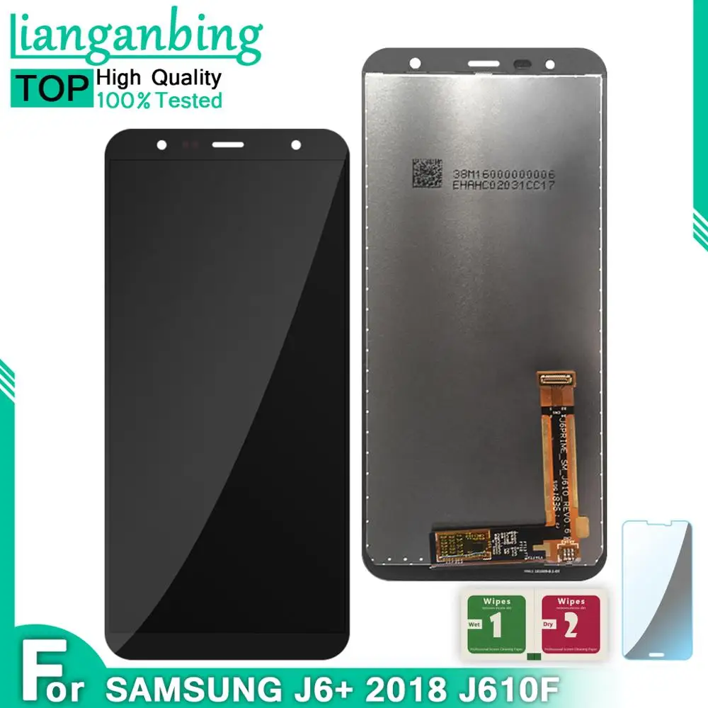 Оригинальный oled ЖК дисплей для Samsung Galaxy J6 + J610 J610F J610FN сменный экран Plus