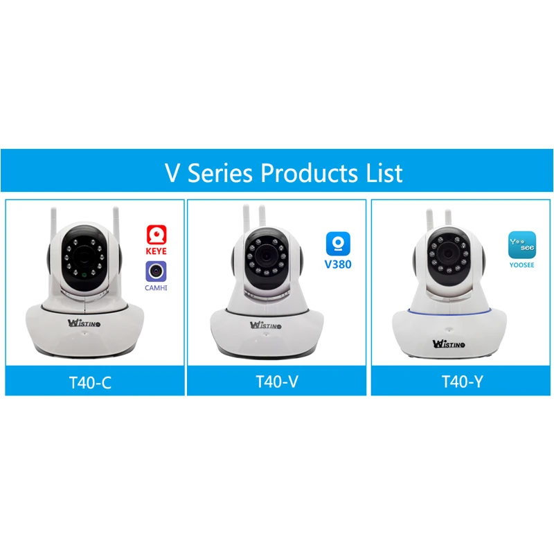 Wistino CCTV Wifi Детский Монитор 720P Беспроводная ip камера 1080P система наблюдения умная