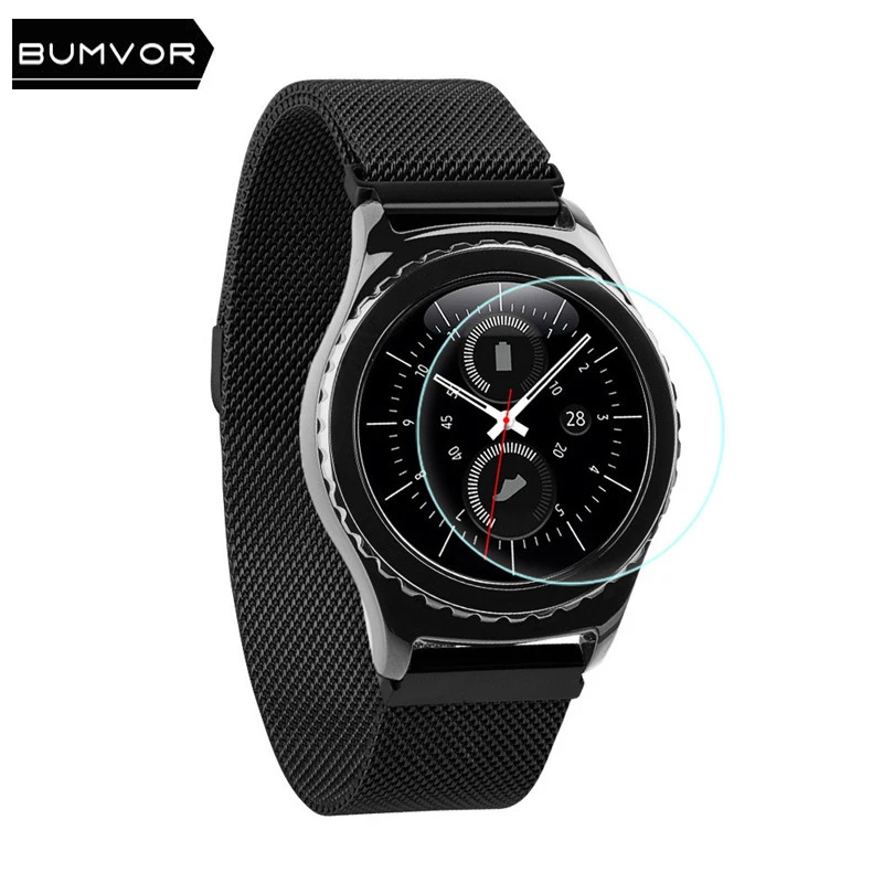 Пленка из закаленного стекла для умных часов Samsung gear S3 smart clock 9 H защита экрана от