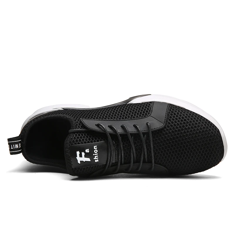 Мужчины Обувь 2017 Летняя Мода Высокого Качества Плоские Сетки Дышащая Мужская