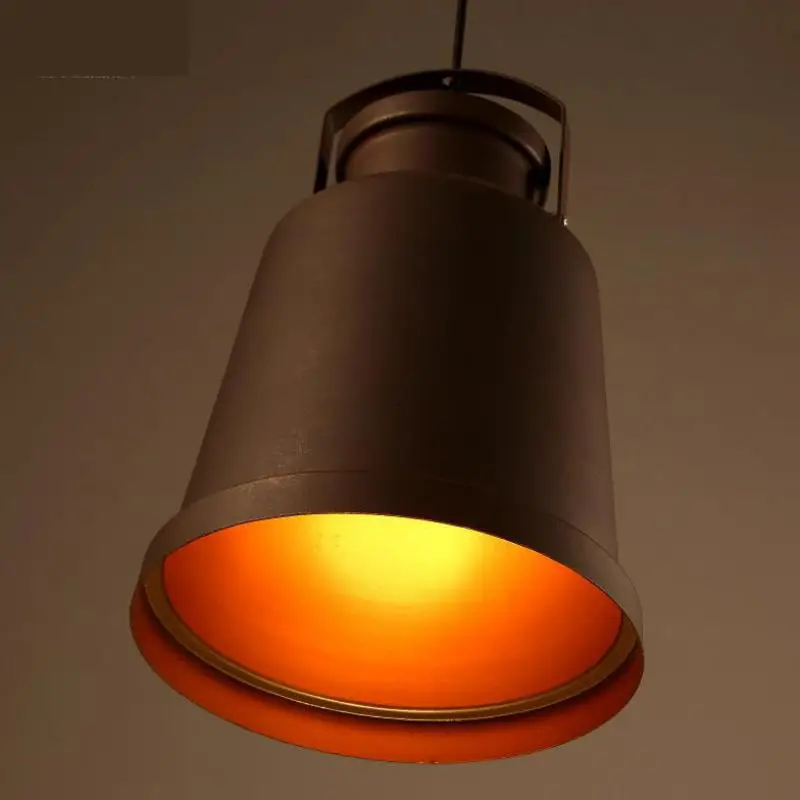 Restaurant Rustic Industrial pendant lights E27 1 pcs Bar Iron lamps Creative Coffee shop Retro Suspension Luminaire | Освещение