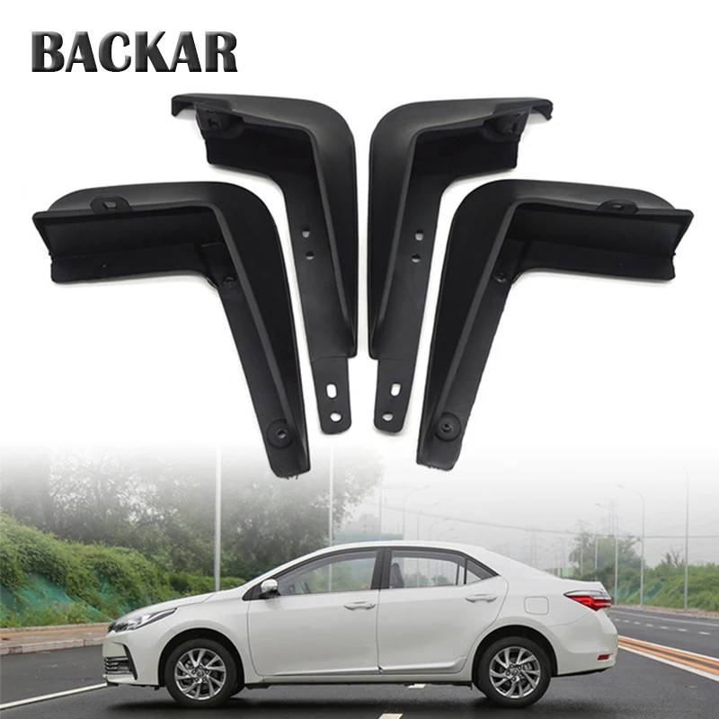 Backar 1 комплект автомобильные передние и задние брызговики для Защитные чехлы
