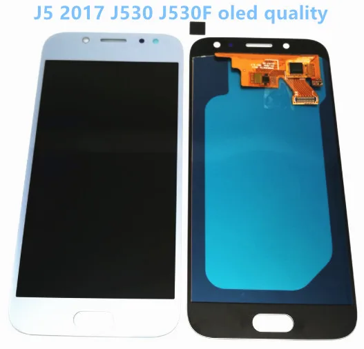 ЖК-для samsung Galaxy J5 2017 j530 J530F AMOLED ЖК-дисплей кодирующий преобразователь сенсорного