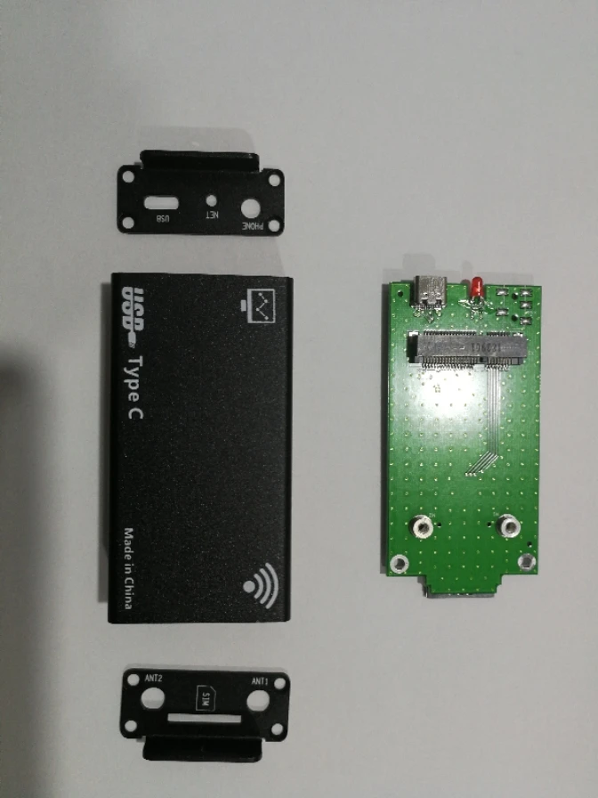 MINI PCIE Adapter with enclosure WIFI for all Mini pcie modem as SIM7100E ME909S-120 EC25-E MC7455 MC7430 EP06-E | Компьютеры и офис