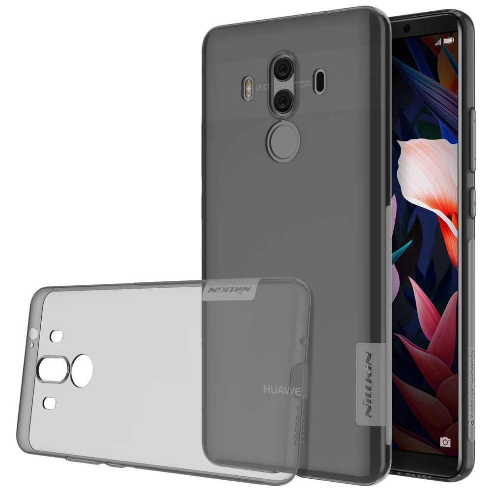 Чехол для huawei mate 10 NILLKIN Ультратонкий Прозрачный чехол из ТПУ с природой pro