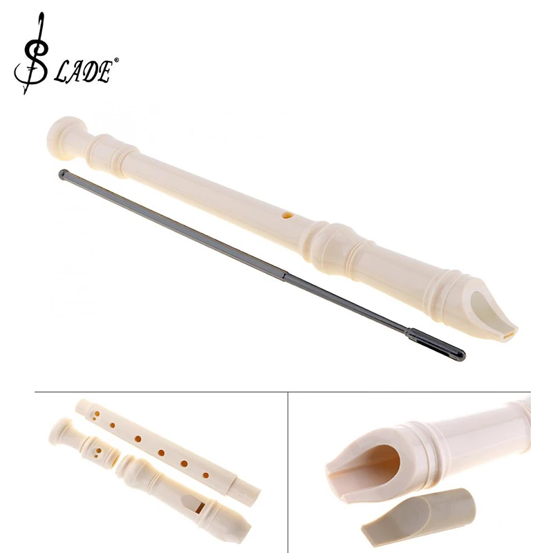 SLADE 8 Holes Recorder Plastics Flute Long Children Instrument Musical Sopranooy Musical Instrument Educational Tool