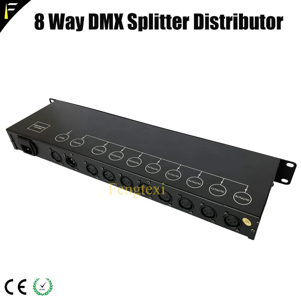 Сценический усилитель сигнала освещения DMX 512 распределительный разветвитель
