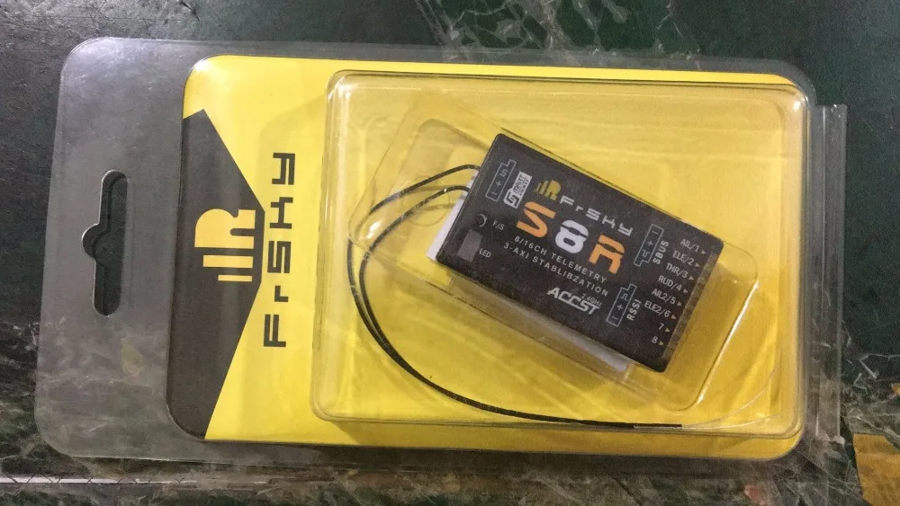 3 осевой стабилизатор Frsky S8R16CH RSSI PWM выход телеметрический приемник|Детали и