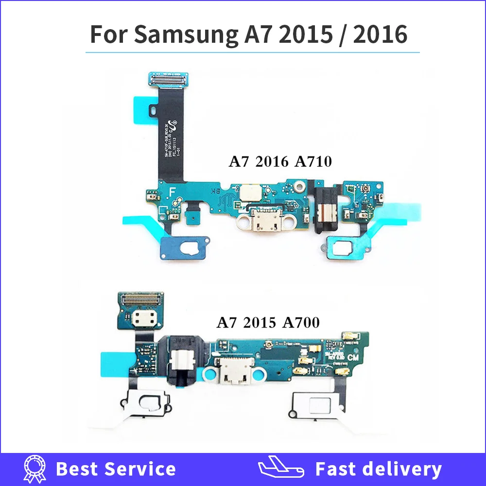 Новый зарядный разъем для Samsung galaxy A7 2015 2016 A700F A710F Зарядное устройство USB