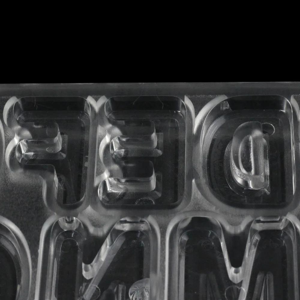 3D Английский алфавит Детская выпечка поликарбонат семейное удовольствие