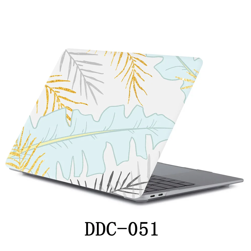 DEETHX, чехол для ноутбука Macbook Pro retina Air series 11 12 13 15, для Mac book pro 13,3 15,4 дюйма с сенсорной панелью - Цвет: 51--DDC