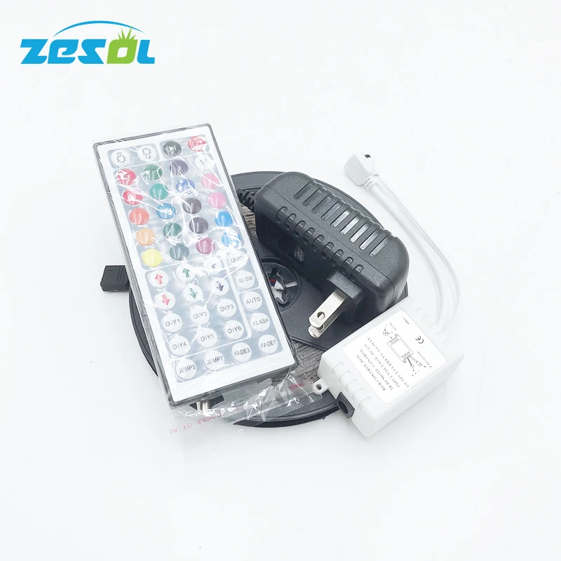 Светодиодная лента RGB 60LED/M DC12 в 5 м водонепроницаемая/неводонепроницаемая