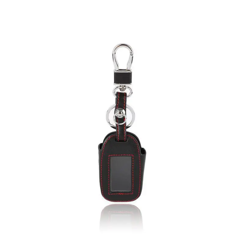 Starline B92 Leather Car Key Case for B92/B64/B62/B94 Twage Two Way Alarm System LCD Remote Controller Cover | Автомобили и