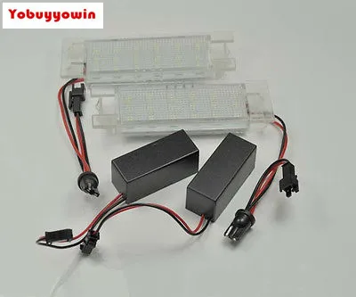 

2 шт., автомобильные светодиодсветодиодный Лампы Canbus для номерного знака OPEL Zafira B Astra H Corsa D Insignia