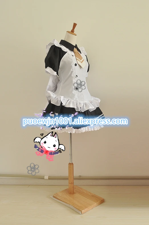 Аниме Love Live nico yazawa Костюм горничной платье униформа косплей костюм |
