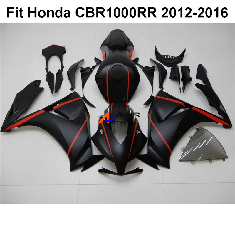 2012- CBR1000RR мотоцикл комплект обтекателей для Honda CBR 1000RR 15 14 13 CBR1000 RR CBR 1000 RR Обтекатели литья под давлением черный