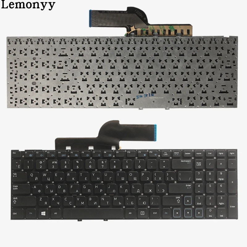 Новое российское изобретение для samsung 300E5A 305E5A 300V5A 305V5A NP300 NP300E5A NP305E5A NP300V5A NP305V5A 300E5X RU Клавиатура ноутбука без рамки