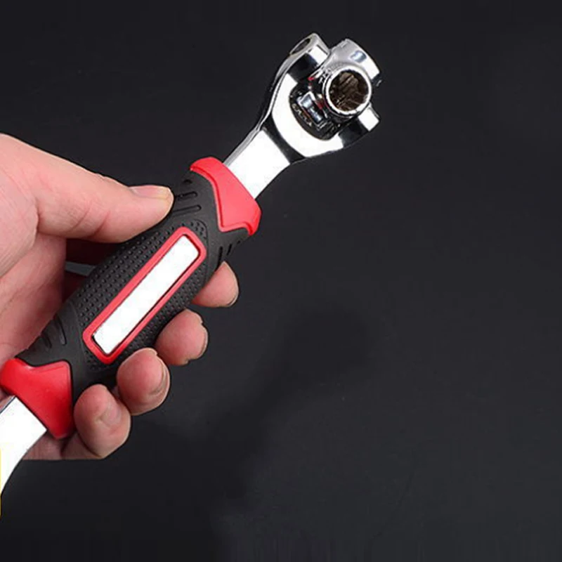 Клей Bing 8-in-1 Multi-function гаечный ключ с двойной головкой 360 градусов Поворотный 8-19