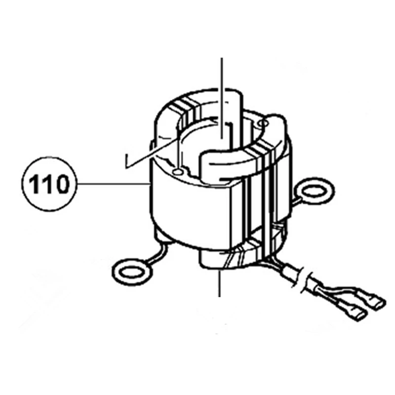 AC220V 240V 340712E 340712F статор поле для Hitachi DH50MRY DH50MR|Аксессуары электроинструментов| |