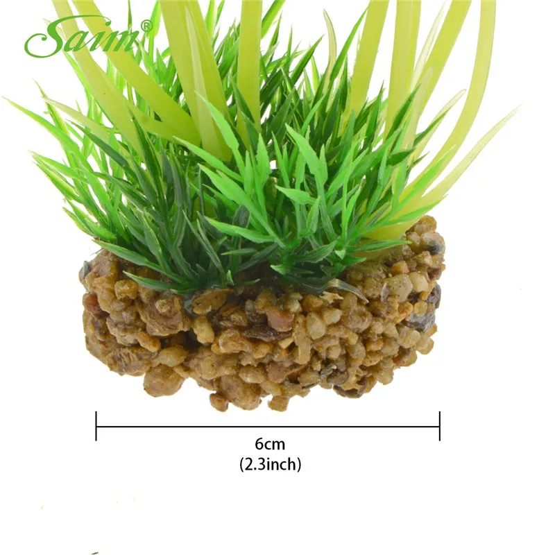 

Saim Artificial Plastic Plants for Aquarium Landscaping Aquarium Plants Fishes Tank Decoration Underwater Water Plant Ornaments