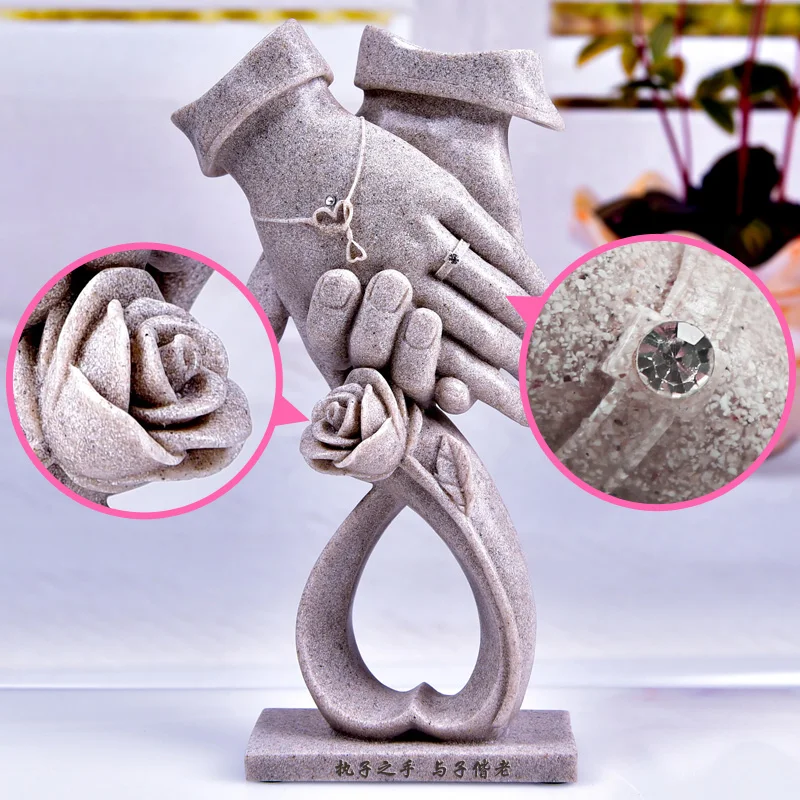 Креативная модель для влюбленных подарок на свадьбу годовщину Свадебный декор