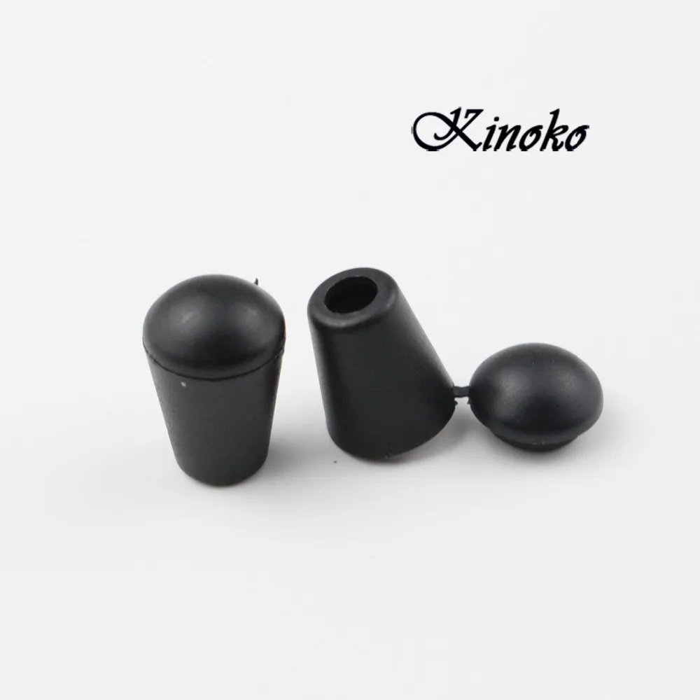 100 шт. пробка для колокольчика с крышкой концы шнура стопор Пластиковый черный