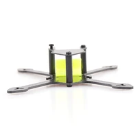 full speed bat 100 100mm carbon fiber frame kit with pla camera seat topbottom plate for rc muiti rotor parts accessory
