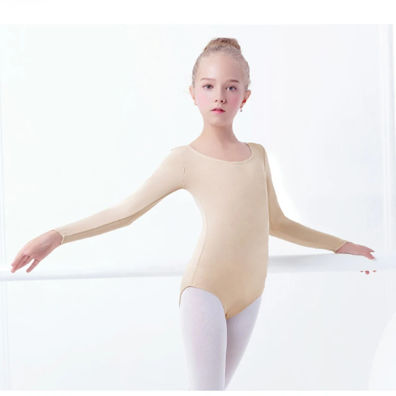 Бесплатная доставка и высокое качество детское телесное базовое трико с длинным