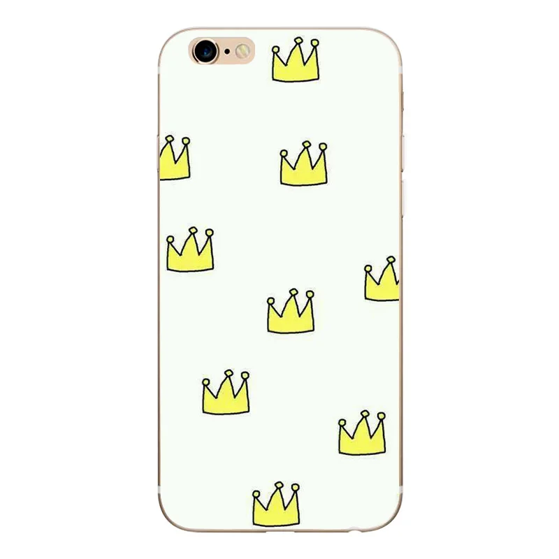 For Apple iPhone 7 8 plus X Beautiful Crown Cat Tiger Coque for 6 6s 5 5s Se Capas Fundas |